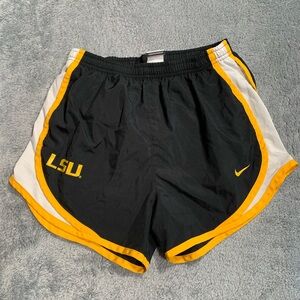 Nike dri-fit black LSU XS shorts